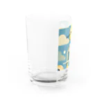 wa wanriseの幸せをもたらす小鳥 Water Glass :left