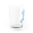 koriyuuの青白の芸術的な2人の女子高生 Water Glass :left