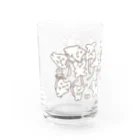 NYACHA&BOOCHAのにゃーちゃ、いっぱいにゃ Water Glass :left