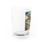 やるか、やらぬか？本人次第の恐竜にはなれなかった Water Glass :left
