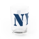 LUNARHOLIC STOREのエヌワイドットエー(通称「ニャ」) ・ネイビー Water Glass :left