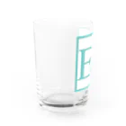 ユミオカ、どっと混む。の四角いEB Water Glass :left