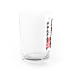 LUNARHOLIC STOREの<BASARACRACY>婆娑羅宮御朱印柄（令和初日ver.) Water Glass :left