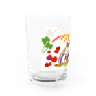 アイルの心のアトリエのLove & Happiness  Water Glass :left