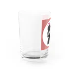 angryhipのさくら黒ねこ Water Glass :left