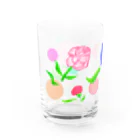 Lily bird（リリーバード）のカーネーションと水玉模様 Water Glass :left