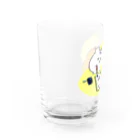 しもむらちべその令和のハム公ちゃんとこなまぶし Water Glass :left