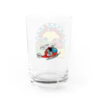 FrogPort（フロッグポート）のこまや ジャンピングラリー サイドアート Water Glass :left