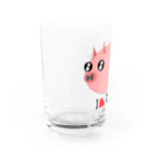 Yuko’ｓ Galleryのこぶたのラブちゃん Water Glass :left