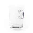 もりのblue sunver. Water Glass :left