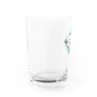 nogomeのコブシメの赤ちゃん Water Glass :left