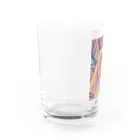 LUIS buleのpumpkin３ Water Glass :left