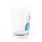 真白くん🐈🐾の新しいアイコンのグッズ Water Glass :left