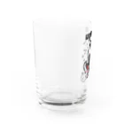 テンテン商店 in SUZURIのテンテンコ お絵かきシリーズ~☤交感神経☤~ Water Glass :left