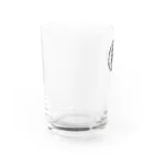 虫部の部屋の虫部ロゴグッズ Water Glass :left