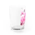 8216vividの八重桜 Water Glass :left