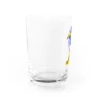 眠森舎のハシビロコウ先生 Water Glass :left