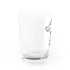 謎のガリショップのキリンみたいなやつ Water Glass :left