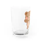 ゆっくまー(YouTube AokiCH)グッズ販売のゆっくまーグッズ Water Glass :left