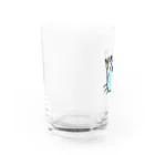 イカてゃのミナミコメツキガニ Water Glass :left