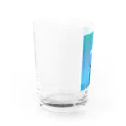 GOMENNEのカスミソウのミイラ/青 Water Glass :left