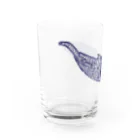 ヴンダーカンマーの座頭鯨 Water Glass :left