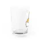 LINEスタンプ販売中ぱんのむにむにハムスター（カラー） Water Glass :left