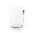 むしんちのニヒルな猫 Water Glass :left