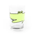 ぺちぺち工房 Pechi Pechi Atelierのわに Water Glass :left