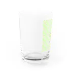 ぺちぺち工房 Pechi Pechi Atelierのわにがいっぱい Water Glass :left