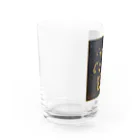 KANJI SHOPの雷 kaminari thunder Water Glass :left