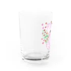 メルティカポエミュウのにゃるる Water Glass :left