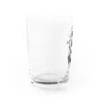 tottoのおじさまネコ(マジシャン) Water Glass :left