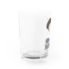 Funny Mill SUZURI店の抱っこワンコ Water Glass :left