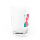 種まき屋のスリット Water Glass :left