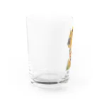 R.MUTT2024の向日葵とゴッホ Water Glass :left