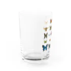 ひねもす屋　2号店のバタフライ Water Glass :left