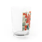 樽猫堂  安部円子の「赤い実」 Water Glass :left