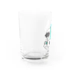 ウサネコのナイツ・フラッグ Water Glass :left