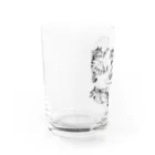 ぼんのぼんのよもぎが6ぴき Water Glass :left