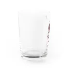 NIKORASU GOの喫茶店マスター専用デザイン「コーヒーミル」（Tシャツ・パーカー・グッズ・ETC） Water Glass :left