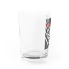 アソマサヤの明るい時の目のシャム猫 Water Glass :left