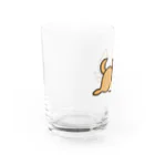 semioticaのいま行く柴犬（ワンポイント） Water Glass :left