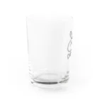 たてはくりえいとのなつみ今夜も手酌。 Water Glass :left