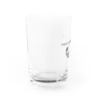 おもち屋さんの猫も飛べるはず Water Glass :left