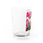 或る by 千～sahasraのpink rose Water Glass :left