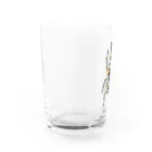 Full of vitality　(フル　オブ　バイタリティ)のbeetle(カブトムシ)　Full of vitality　(フル　オブ　バイタリティ) Water Glass :left