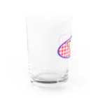 ねこだいすきばばあのGINGAM NEKO Water Glass :left