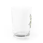 Full of vitality　(フル　オブ　バイタリティ)のant☆(あり)カラーバージョン　Full of vitality　(フル　オブ　バイタリティ) Water Glass :left