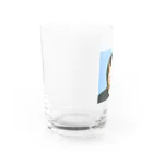 はなくそイラストのユキコシリーズ Water Glass :left